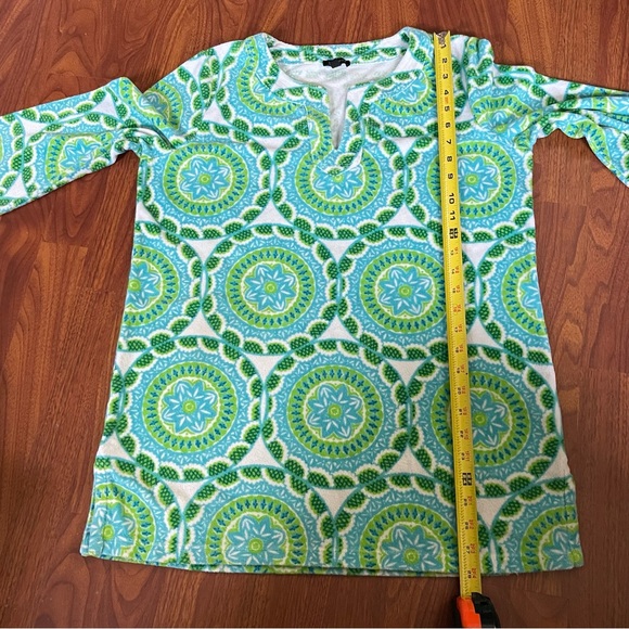 Talbots Terry Beach Cover Up Size Medium - Picture 3 of 4